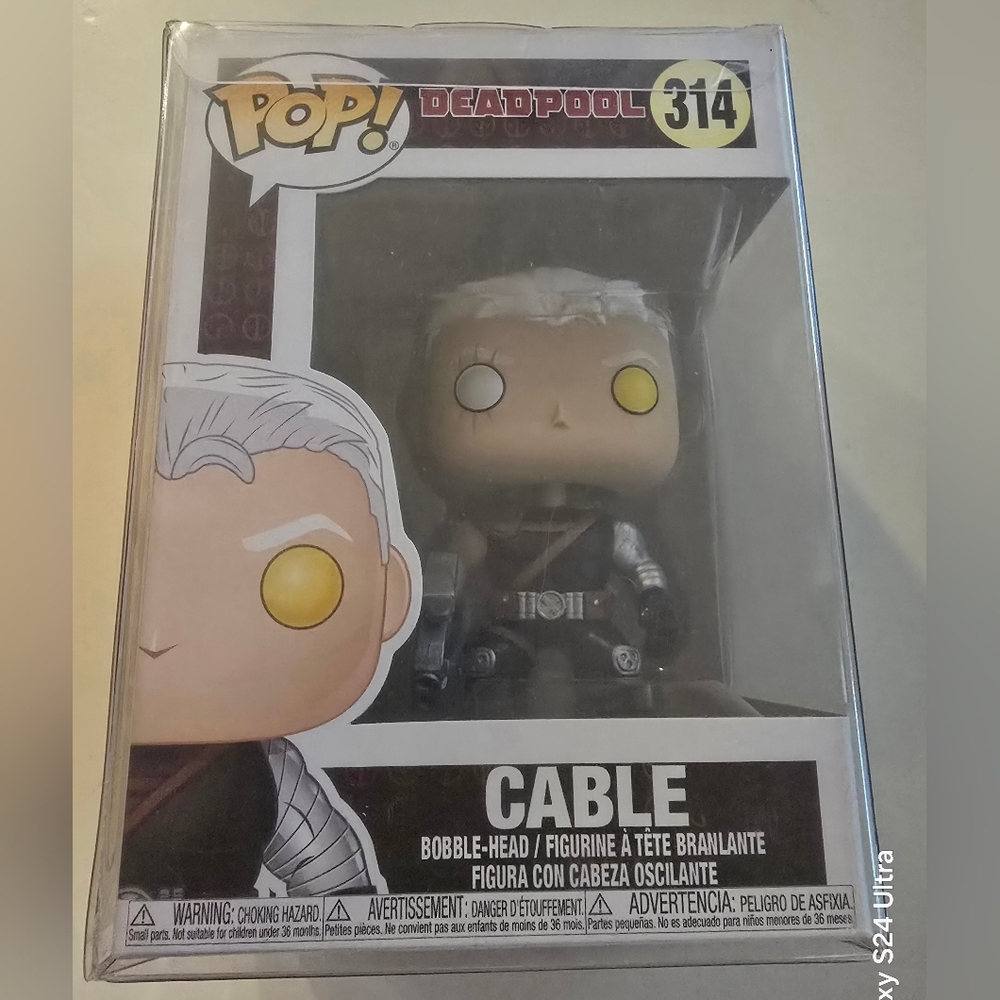 Funko Pop Cable with Silver and Black Accents 314